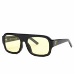 OCCHIALE ROMA NERO LENTE GIALLA - OS SUNGLASSES
