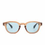 OCCHIALE BERLINO MIELE LENTE AZZURRA - OS SUNGLASSES