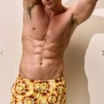 BOXER MARE TYE DYE GIALLO - MATINÉE