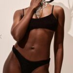 BIKINI DORA LUREX NERO - MATINÉE