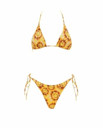 BIKINI DORA TIE DYE GIALLO - MATINÉE