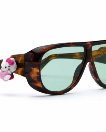 OCCHIALE PANAMA HAVANA VERDE × HELLO KITTY - OS SUNGLASSES