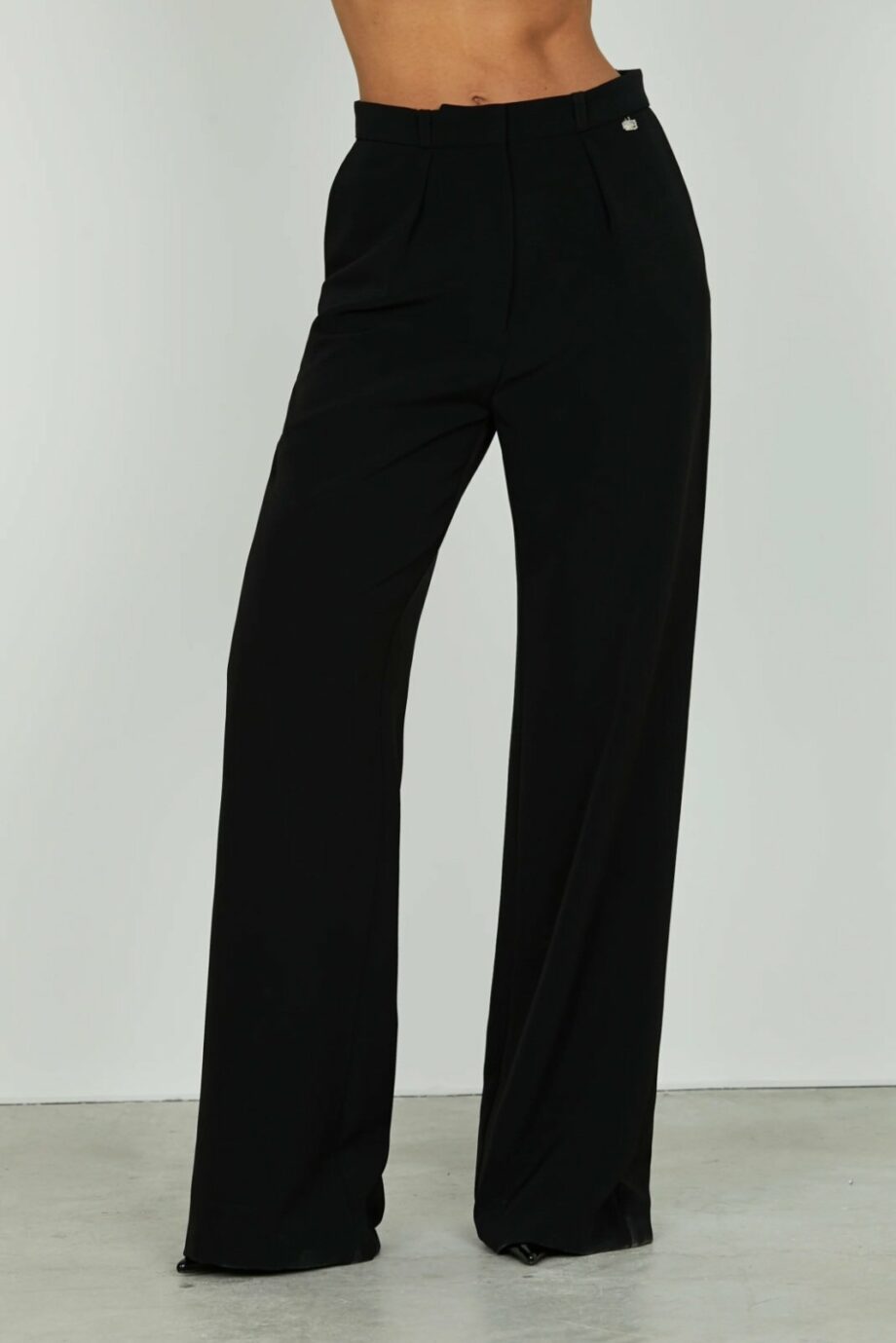 PANTALONE VITA ALTA CON PINCES - RELISH