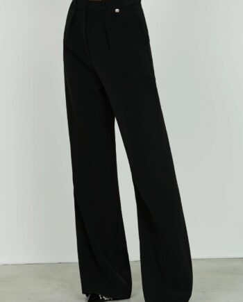 PANTALONE VITA ALTA CON PINCES - RELISH