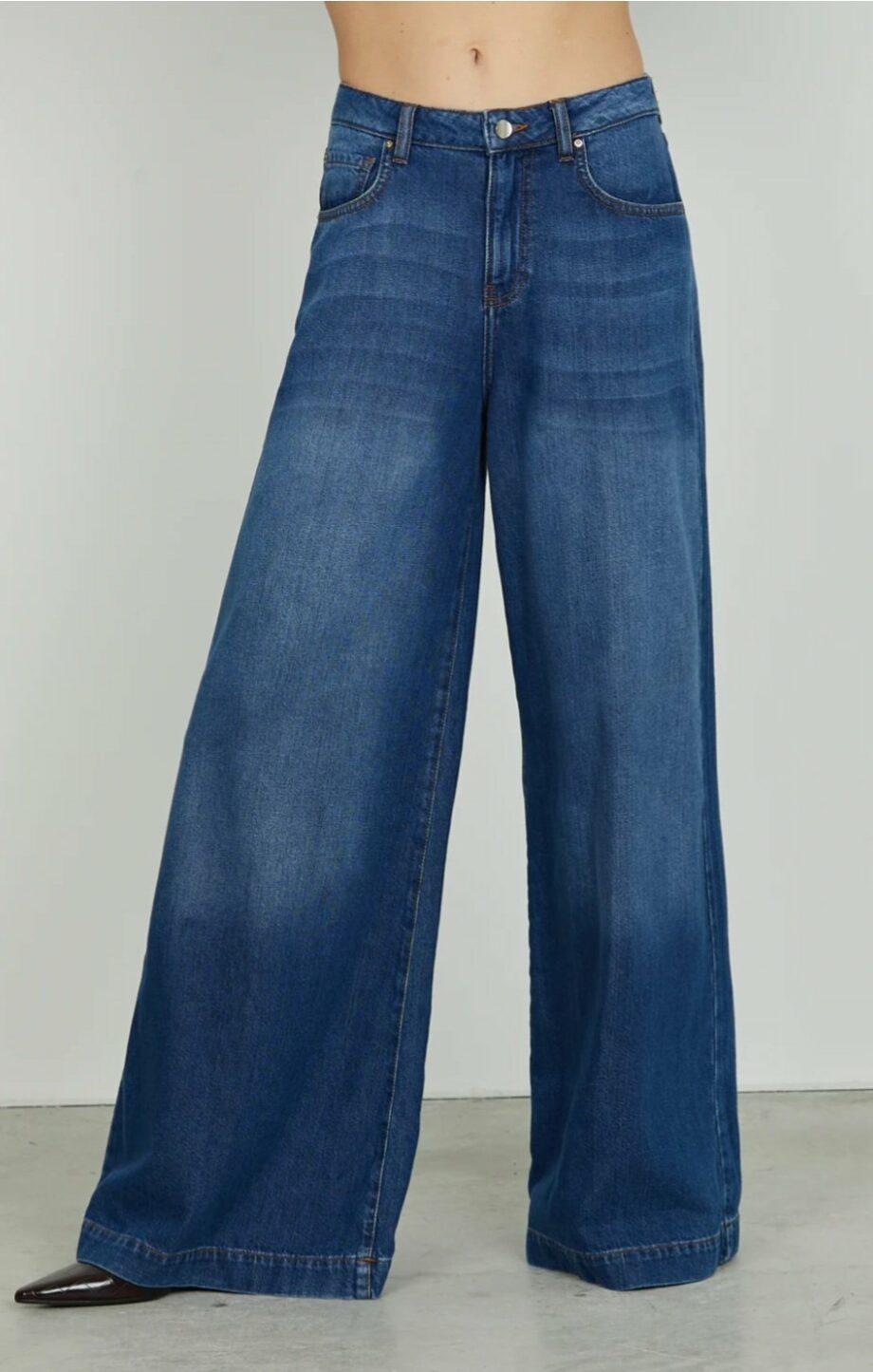 JEANS LINDA DENIM BLU - RELISH