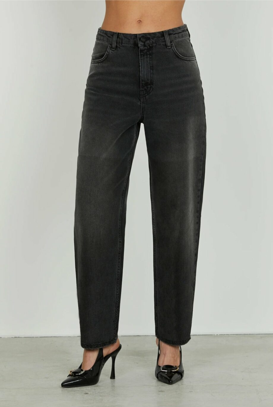 JEANS CARLA DENIM BLACK - RELISH