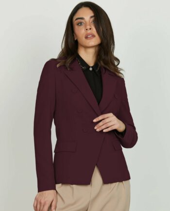 BLAZER BELSA BORDEAUX - RELISH