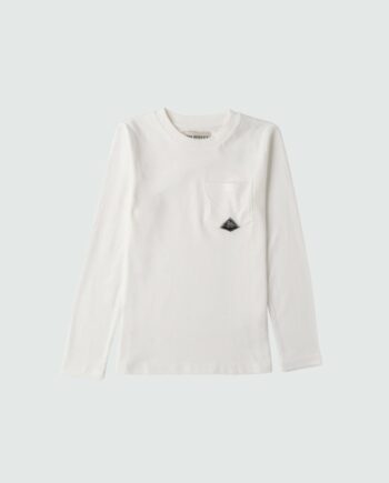T SHIRT BASICA BIANCA MANICA LUNGA - ROY ROGER'S