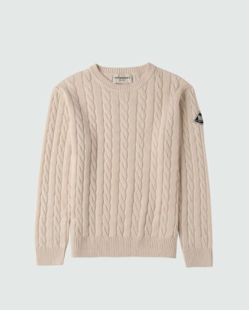 MAGLIONE TRECCIA PANNA - ROY ROGER'S