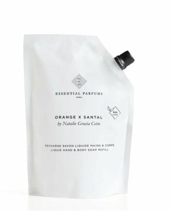 ORANGE X SANTAL 500ML RICARICA SAPONE LIQUIDO - ESSENTIAL PARFUMS