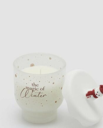 CANDELA PUPAZZO DI NEVE  - EDG