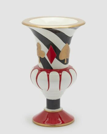VASO COPPA CON MOTIVO CARTE - EDG