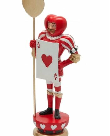 PORTACANDELA  SOLDATINO ROSSO CON CARTA H35 - EDG