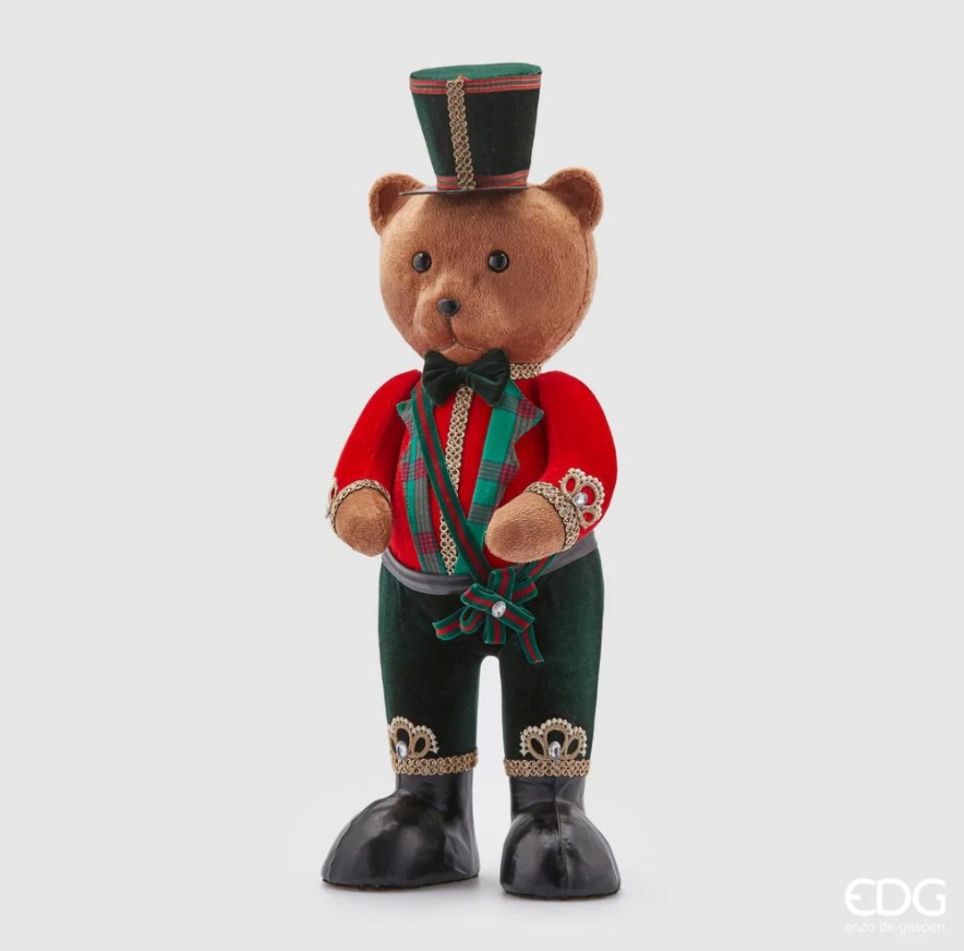 ORSO NOEL IN PIEDI H60cm - EDG