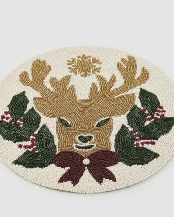 SOTTOPIATTO NATALIZIO RENNA - EDG