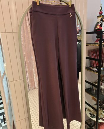 PANTALONE BALBINA BORDEAUX - RELISH