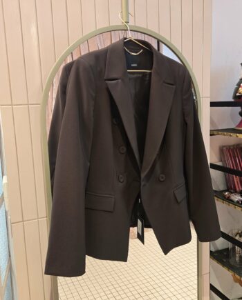 BLAZER BELSA MARRONE - RELISH