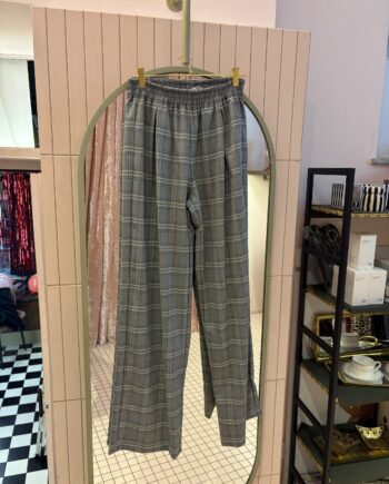 PANTALONE QUADRI CON ELASTICO IN VITA - MAR DE MARGARITAS