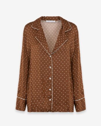 Camicia manica lunga pois alison - Mar de margaritas