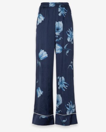 PANTALONE FIORI BLU - MAR DE MARGARITAS