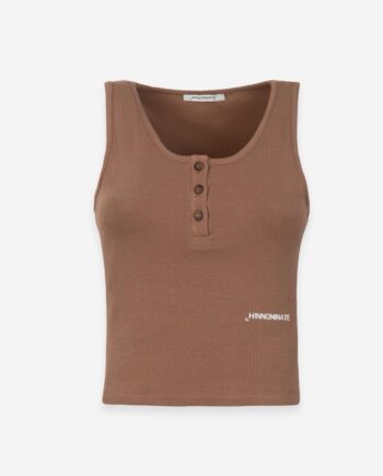 CANOTTA COSTINA CON BOTTONI MOKA - HINNOMINATE