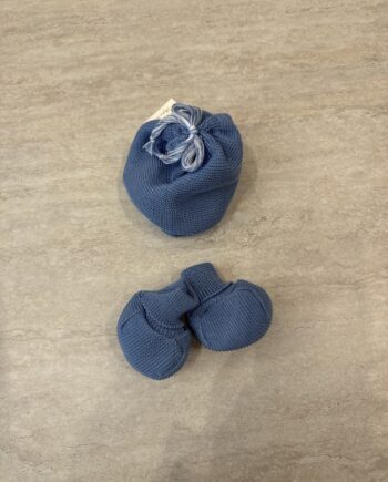 Set cappellino e scarpine avio