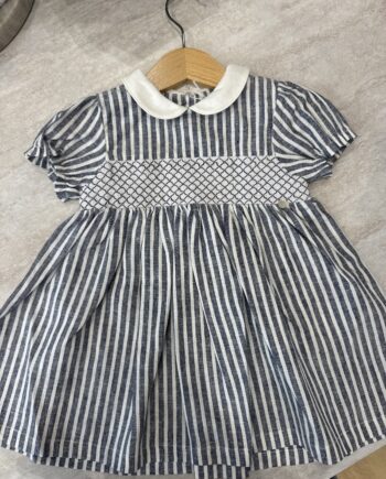 Abitino a righe punto smock