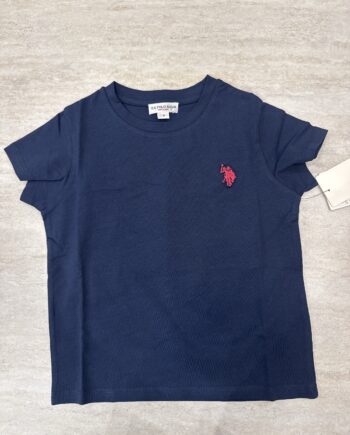 T-shirt manica corta blu