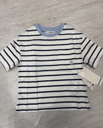 T-shirt manica corta a righe