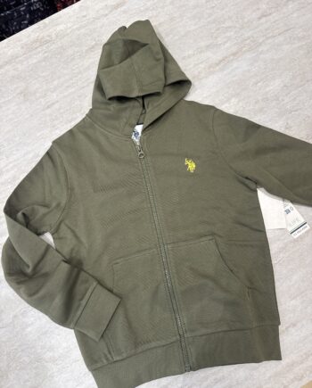 Felpa verde militare