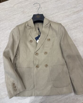 Giacca doppiopetto in lino
