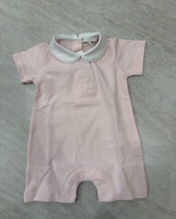 Pagliaccetto rosa con orsetto