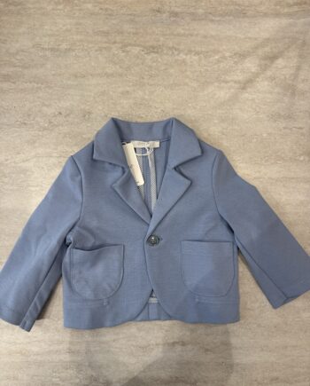 Giacca in punto milano carta da zucchero