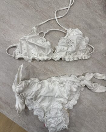 Bikini sangallo bianco