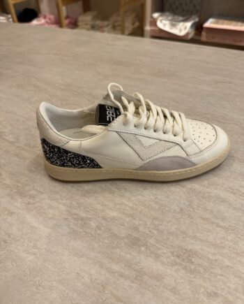 Sneakers glitter nero