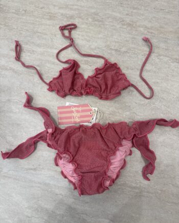 Bikini lurex rosa