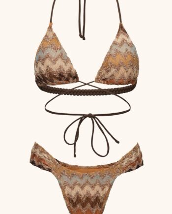 BIKINI DONNA FANTASIA MISSONI TRIANGOLO ALTO - ME FUI
