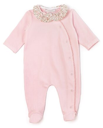 Tutina con colletto a fiori