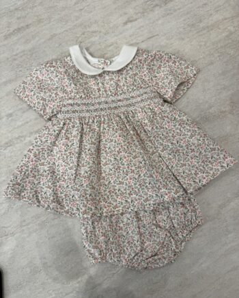 Abitino con coulottes a roselline