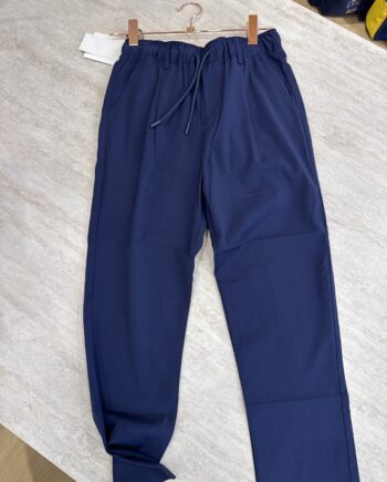 Pantalone jersey blu
