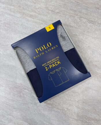 Pack 2 t-shirt blu e grigia