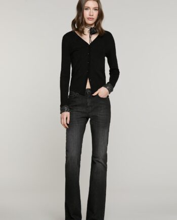 PANTALONE SCHIFFER NERO - RELISH
